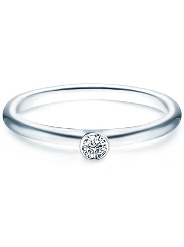 Trilani Ring Sterling Silber Zirkonia in silber