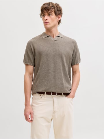 Jack & Jones Gestricktes T-Shirt in Vetiver