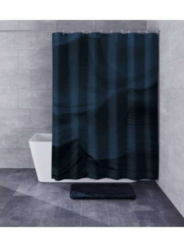 Kleine Wolke Duschvorhang Mystic in navy