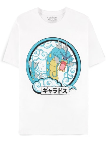 Pokémon T-Shirt "Pokémon - Gyarados Men's Short Sleeved T-shirt" in Weiß