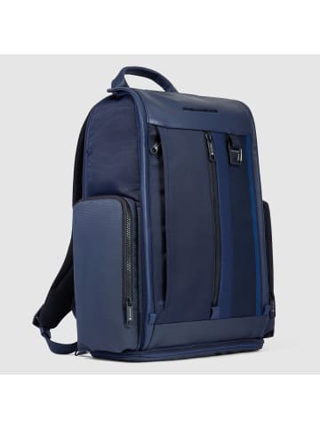 Piquadro Steve Rucksack RFID Schutz 45 cm Laptopfach in blue