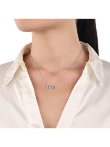 Amor Kette mit Anhänger Silber 925, rhodiniert in Silber