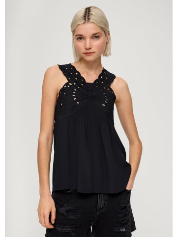 QS Bluse in 9999_schwarz