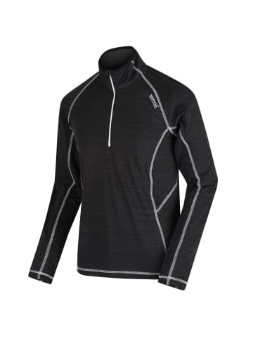 Regatta T-Shirt Yonder Powerstretch Midlayer in Schwarz