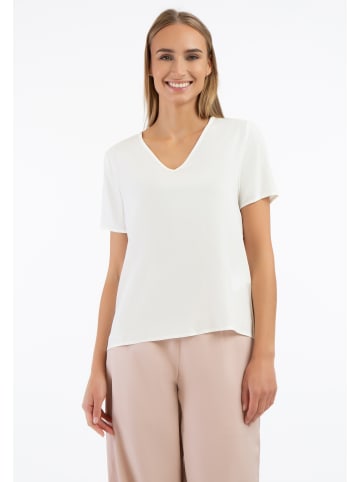 RISA Bluse in Wollweiss