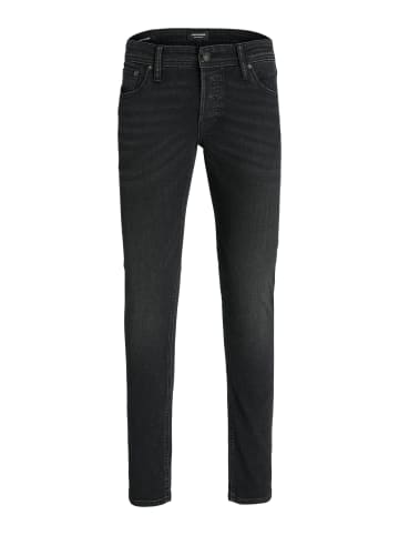 JACK & JONES Junior Jeans JJIGLENN slim fit in black denim