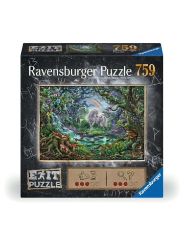 Ravensburger Puzzle 759 Teile Erwachsenenpuzzle 759 Teile - Einhorn Ab 14 Jahre in bunt