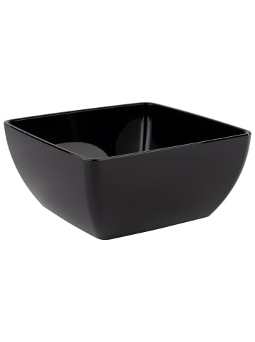 APS Schale Friendly Bowl in schwarz, 25 x 25, H: 12 cm, 3,8 Liter
