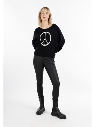 myMo ROCKS Damen Pullover in Schwarz