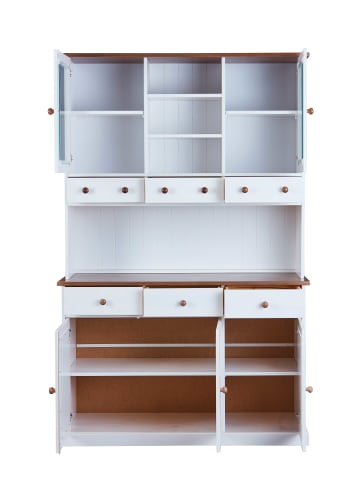 ebuy24 Sideboard Wright Weiß 131 x 45 cm