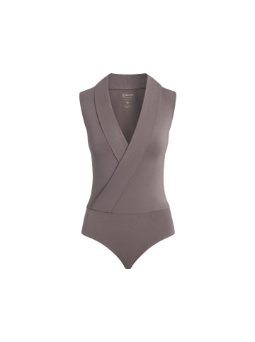 Les Lunes Bodysuit Josy in dark taupe