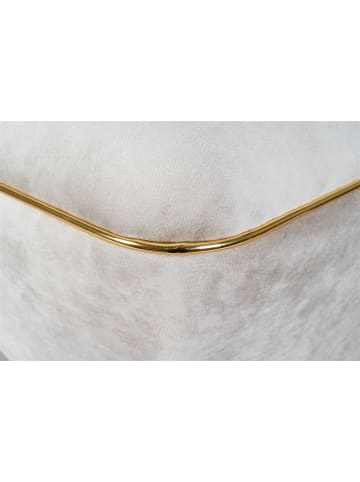 Kayoom Hocker Contessa in taupe - gold