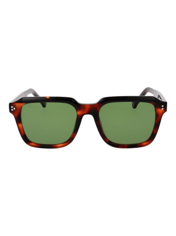 Hally & Son Männer Sonnenbrille Rechtwinklig Havanna