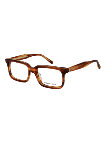 Scotch & Soda Männer Optische Fassungen Rechtwinklig Braun