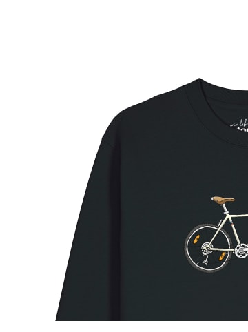 wat? Apparel Sweatshirt Doodle Bike in Schwarz