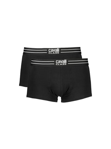 cavalli CLASS Schwarze Baumwoll-Boxershorts