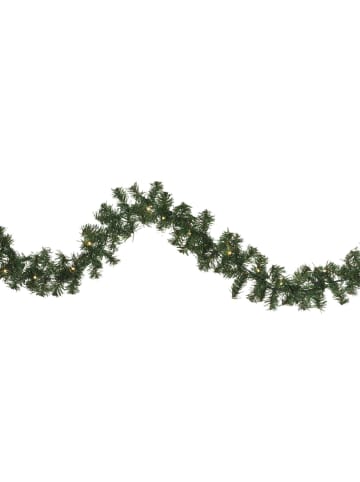 MARELIDA LED Tannengirlande Weihnachtsgirlande beleuchtet L: 2,6m in grün