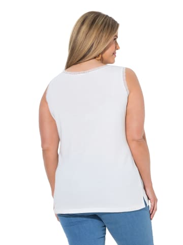 Ulla Popken Strick-Top in offwhite