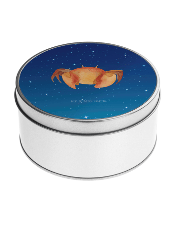 Mr. & Mrs. Panda zuckerdose Sternzeichen Krebs ohne Spruch in Sternenhimmel Blau
