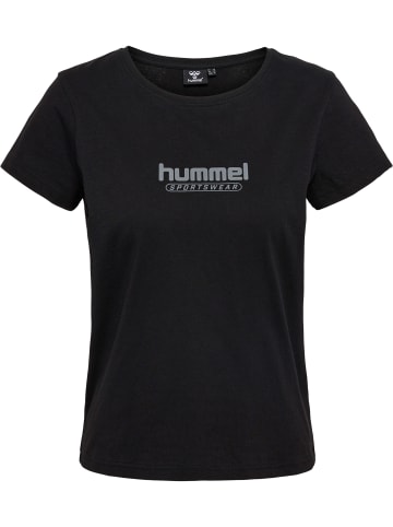 Hummel T-Shirt Hmlbooster Lebensstil Damen in BLACK