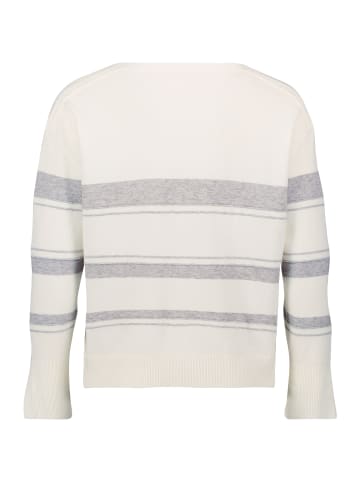 Betty Barclay Feinstrickpullover mit Lurexfaden in Patch Cream/Grey