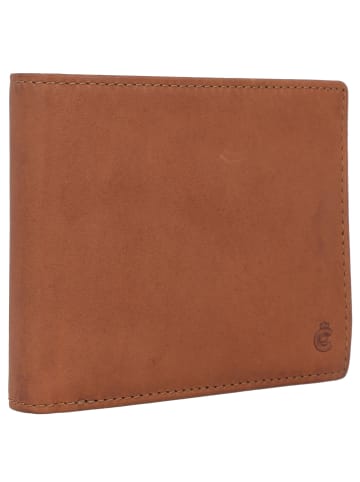 Esquire Dallas Geldbörse RFID Schutz Leder 13.5 cm in braun