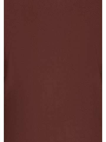 Nolie Damen Fleecepullover in Braun