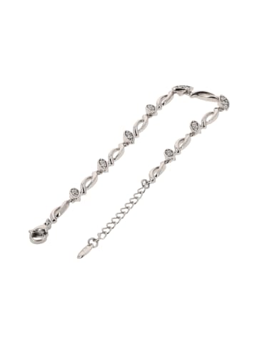 faina Women Bracelet With Rhinestones in Silver