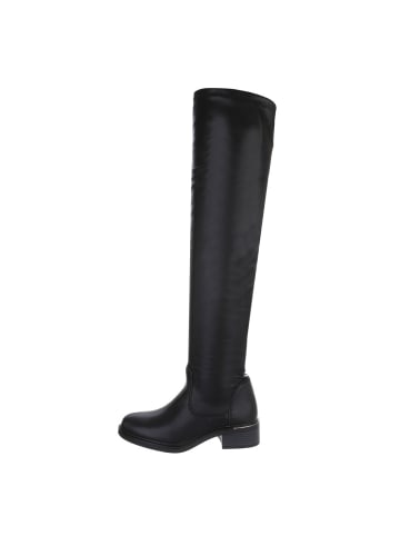 Ital-Design Stiefel in Schwarz