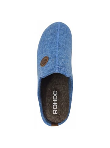 ROHDE Hausschuh Foggia in Blau