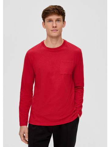 s.Oliver T-Shirt langarm in Rot