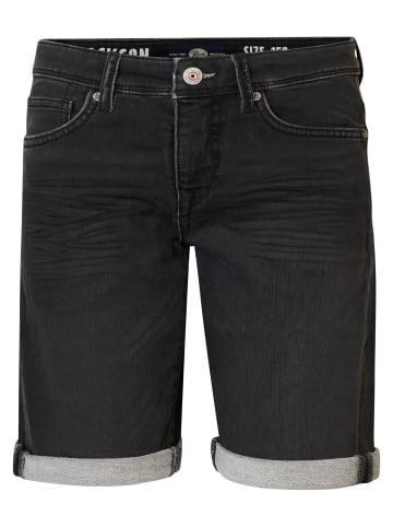 Petrol Industries Denim-Shorts Tidalize in Schwarz