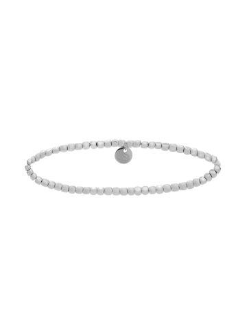 Luxenter Armband aus 925er Sterlingsilber mit Hämatit, rhodiniert – Berhew