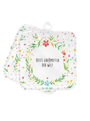 Mr. & Mrs. Panda Topflappen Großmutter mit Spruch in Keine Angabe