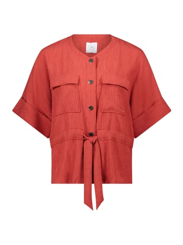 BETTY & CO Casual-Jacke mit Taschen in Dunkelrot