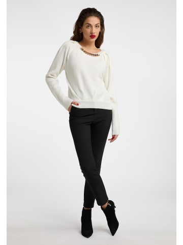 faina Damen Pullover in Weiss