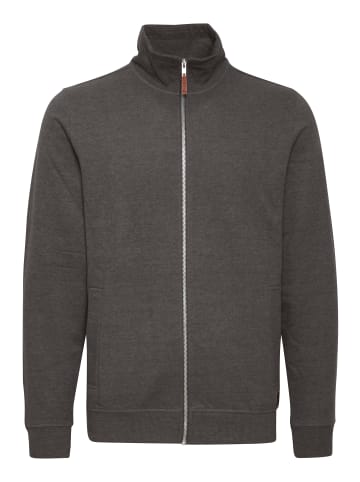 BLEND Sweatshirt BHAlio 20705477 ME Sweatshirtjacke mit zwei Eingriffstaschen in dunkelgrau