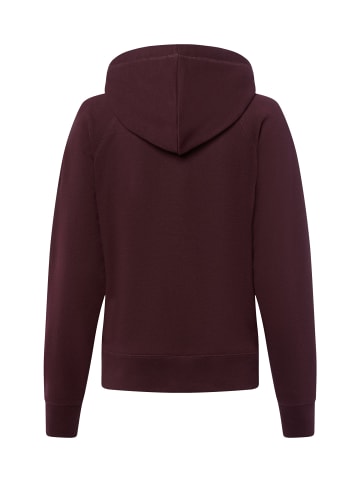 Marie Lund Kapuzenjacke in aubergine - 0006