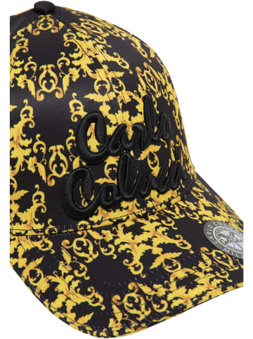 Carlo Colucci Baseball Cap Colosimo in Schwarz / Gold