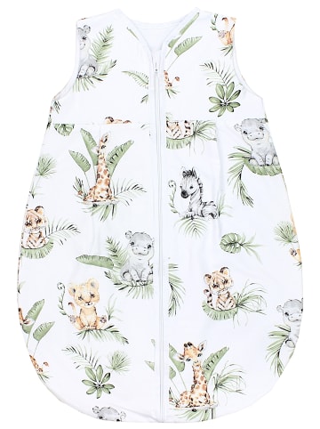 TupTam Baby Sommer Schlafsack Ärmellos Unwattiert in grün