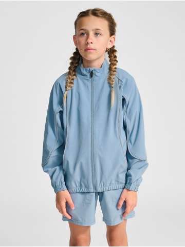 Hummel Reißverschluss Jacke Hmljr Woven Lebensstil Kinder in FADED DENIM