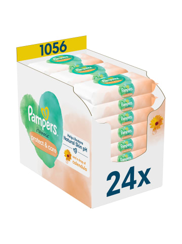 Pampers Pampers Harmonie Aqua Feuchttücher 24 Packungen = 1056 Feuchttücher