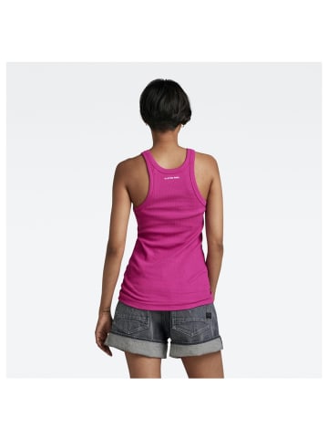 G-Star Raw Top in fuchsia red