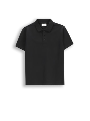 Coccodrillo T-Shirt mit kurzen Ärmeln in schwarz