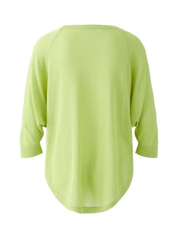 Oui Pullover in pea green