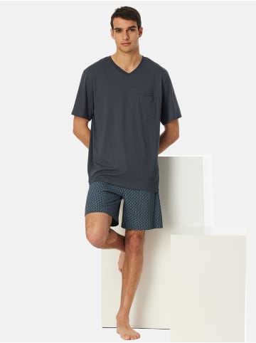 Schiesser Pyjama Comfort Essentials in graphit