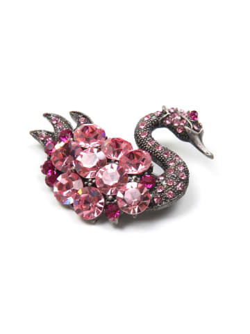 collezione alessandro Brosche " Svea " in rosa