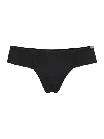 comazo String low-cut in Schwarz
