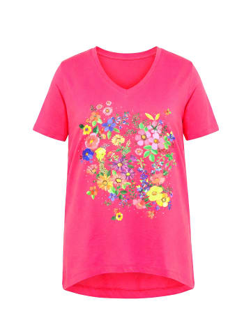 MIAMODA Shirt in hibiskuspink