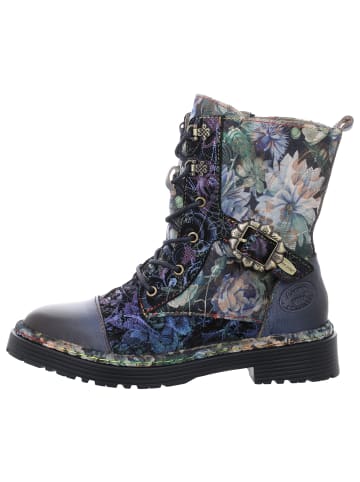 Stiefelette in blau